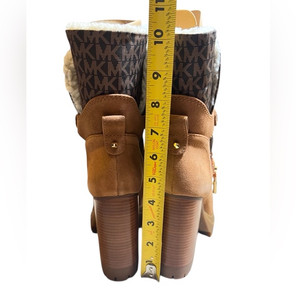 Michael Kors Culver Logo Print Platform Boot - Picture 3 of 14